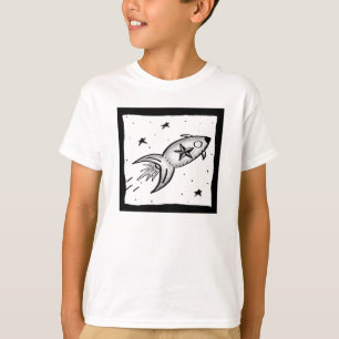 T-shirt tee - shirt de fusée Kids Star