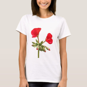 T-shirt Tee - shirt de géranium