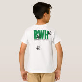 T-shirt Tee - shirt de Hanes des enfants (Dos entier)