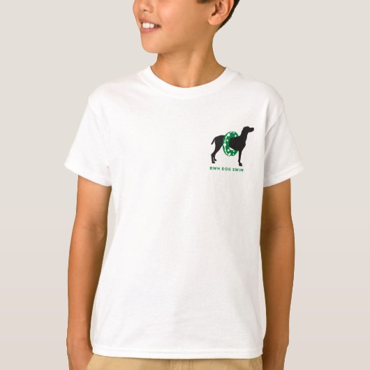 T-shirt Tee - shirt de Hanes des enfants (Devant)