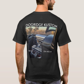 T-SHIRT TEE - SHIRT DE HOTROD. DOGRIDGE KUSTOMS
