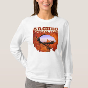 T-shirt Tee - shirt de la douille des femmes de parc