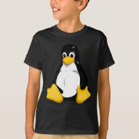 Tee - shirt de la jeunesse de Linux Tux