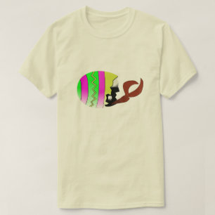 T-shirt Tee - shirt de la Louisiane Cajun d'oeuf de pâques