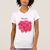 T-shirt Tee - shirt de la mère de la femme rose (Devant)