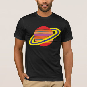 T-shirt Tee - shirt de la planète CMYK
