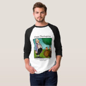 T-shirt Tee - shirt de l'Humour de Thanksgiving (Devant entier)