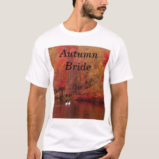 T-shirt Tee - shirt de mariée d'automne