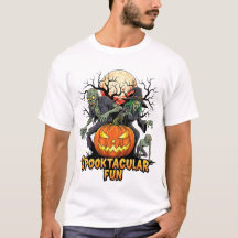 Tee-shirt de nuit d'Halloween amusant et effrayant