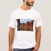 T-shirt Tee - shirt de parc national de Bryce - (Devant)