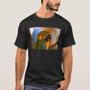 T-shirt Tee - shirt de perroquet masculin