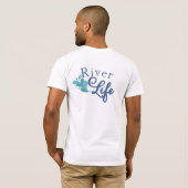 T-shirt Tee - shirt de Potters Beach (Dos entier)