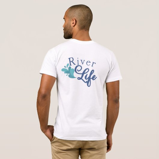 T-shirt Tee - shirt de Potters Beach (Dos entier)
