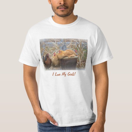 T-shirt Tee - shirt de poulet (Devant)