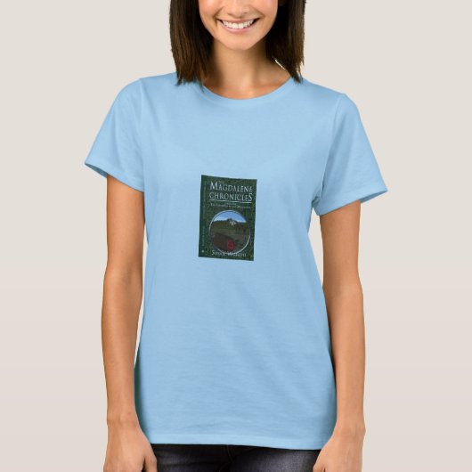 T-shirt Tee - shirt de promotion de livre (Devant)