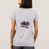 T-shirt Tee - shirt de Rafting d'eau blanche (Dos)
