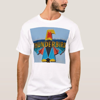 T-shirt Tee - shirt de signe de loge de Thunderbird