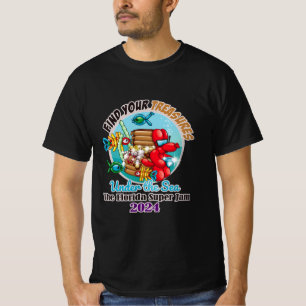 T-shirt Tee - shirt de sous-couche vif (noir)