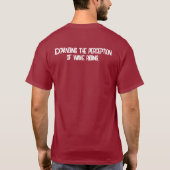 T-shirt Tee-shirt de surfeur non conventionnel (Dos)