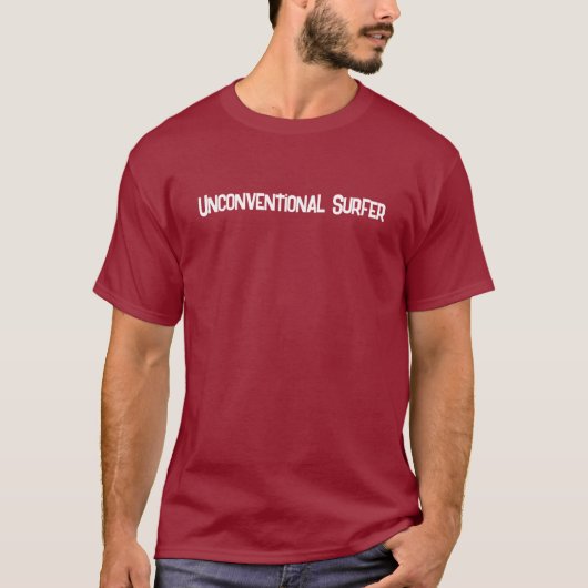 T-shirt Tee-shirt de surfeur non conventionnel (Devant)