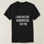 T-shirt Tee-shirt "Décodeur de Rx" (Design devant)