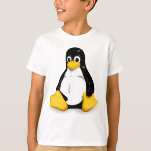 T-shirt Tee - shirt d'enfants de Linux Tux