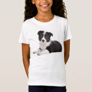 T-Shirt Tee - shirt des filles aux chiots de Collie