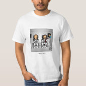 T-shirt Tee - shirt d'Humour d'exploration spatiale amusan (Devant)