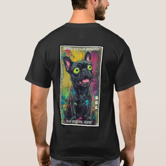 T-shirt tee shirt dog (Dos)