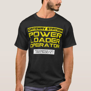 T-shirt Tee - shirt d'opérateur d'abatteuse-chargeuse de
