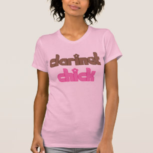 T-shirt Tee - shirt doux de poussin de clarinette
