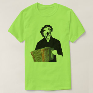 T-shirt Tee - shirt drôle de musique de Cajun de joueur d