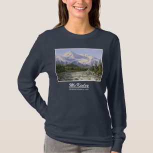 T-shirt Tee - shirt du mont McKinley - paysage d'Alaskan