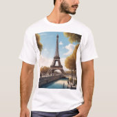 T-shirt tee-shirt eiffle 429 (Devant)