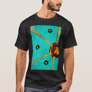 T-shirt tee - shirt en céramique abstrait de conception