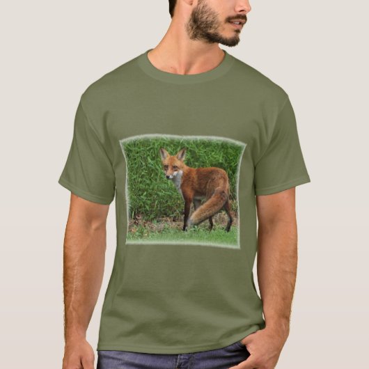T-shirt Tee - shirt Fox (Devant)