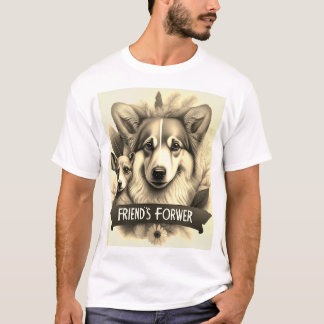 T-shirt Tee-shirt Friends Forever