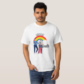 T-shirt Tee - shirt gay pride Dads (Devant entier)