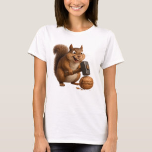 T-shirt Tee-shirt génie écureuil casse-noix
