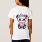 T-Shirt Tee-shirt graphique à l'esthétique audacieuse (Dos)