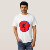 T-shirt Tee-shirt graphique "Jump Icon" (Devant entier)
