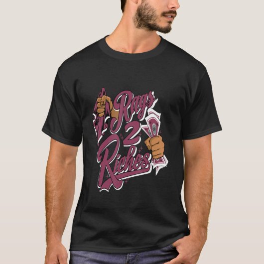 T-shirt Tee - shirt graphique Rag 2 Rich Basket Match 1 Hi (Devant)