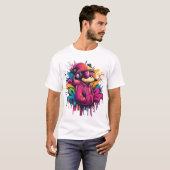 T-shirt Tee-shirt graphique Smart mouse (Devant entier)