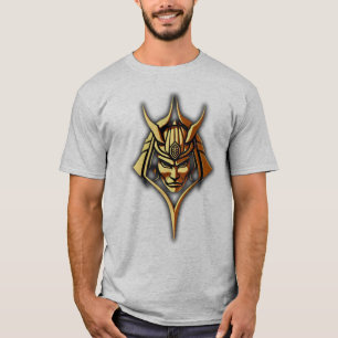 T-shirt Tee-shirt gris au logo du masque de Pharaon