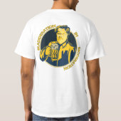 T-shirt Tee - shirt gros de bière de Bladderation (Dos)