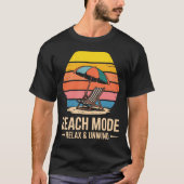 T-shirt Tee-shirt Hexagone Mode Plage (Devant)