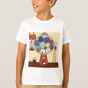 T-shirt “Tee-shirt illustré pour jeunes avec ballon”