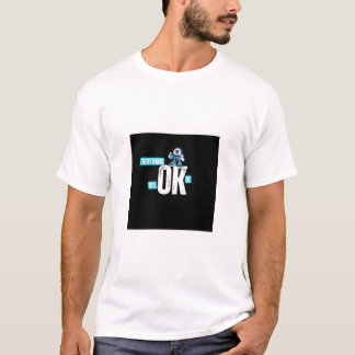 T-shirt Tee-shirt imprimé Trendy OK pour homme mode