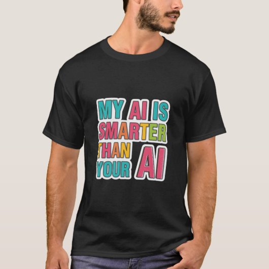 T-shirt Tee shirt intelligence artificielle (Devant)