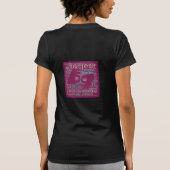 T-shirt Tee - shirt - interprètes (rose) (Dos)